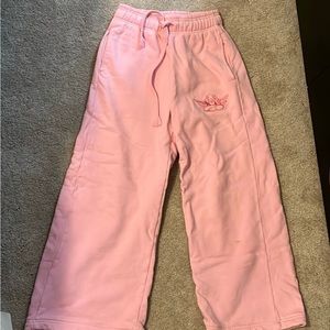 Worn a couple times boys lie wide leg sweatpants